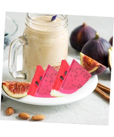 Warmhm 1 Set Fruit Slices Ornament for Kids Fake Dragon Fruit Fake Pitaya Fake Watermelon Slices Watermelon Decorations Pitaya Slice Ornament Soft Pvc Artificial Child Fake Fruit - Buy Online on SooperMarket.com
