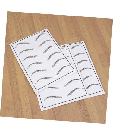 Angoily Eyebrow Practice Skin Eyebrow Microblading Skin Eyebrow Training Skin Practice Tools - Buy Online on SooperMarket.com