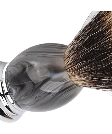 Premium Synthetic Shaving Brush for Men - Harz Bart Aluminum Alloy Grip | Perfect for Salon & Home Use - Buy Online on SooperMarket.com