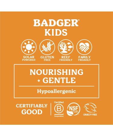 Badger Kids Sunscreen Cream SPF 40 Organic Mineral Sunscreen 2.9 fl oz (2 Pack) - Buy Online on SooperMarket.com
