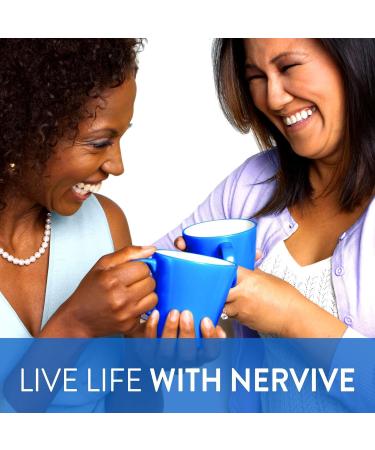 Nervive Nerve Relief Helps Relieve Pain associated with Peripheral Neuropathy & Nerve Relief PM Helps Relieve Pain associated with Peripheral Neuropathy Nerve Relief + Nerve Relief PM - Buy Online on SooperMarket.com
