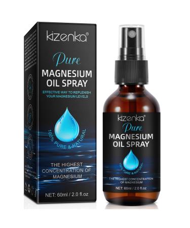 Pure Magnesium Spray Natural-Magical Magnesium Body Spray For Feet-60ML