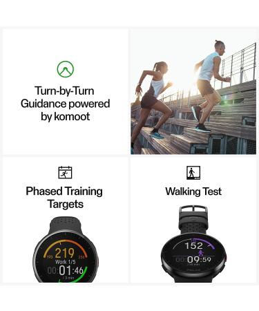 Polar Pacer Pro GPS Running Watch - Ultra-Light Design - Gray-Black S-L - Buy Online on SooperMarket.com