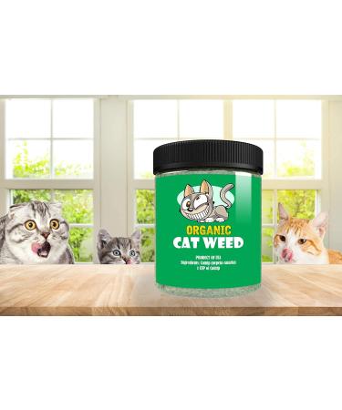 Maximum Potency Organic Catnip Blend - Premium Cat Weed for Crazy Cat Play - 1 Cup - Buy Online on SooperMarket.com