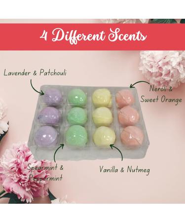 Bath Bomb Advent Calendar 2024-12 Days of Bath Bomb with Cute Headband - Christmas Gifts for Women Bath Bombs Gift Set Bath Gift Set Pamper Gifts for Women & Kids - Buy Online on SooperMarket.com