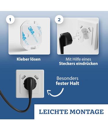 Tiny Guard Child Locking Sockets - 20 Piece Set | Safe Socket Protection for Babies & Toddlers - Secure Your Home Environment - Buy Online on SooperMarket.com