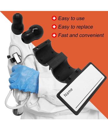 Custom Stethoscope Name Tag - Two-Sided ID Clip for ADC MDF & Littmann - Perfect for Nurses EMTs Vets & Med Students - Buy Online on SooperMarket.com