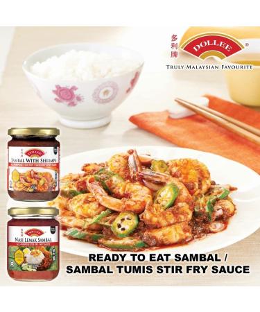 Nasi Lemak Sambal Stir Fry Sauce - 200g (1 Pack) - Buy Online on SooperMarket.com