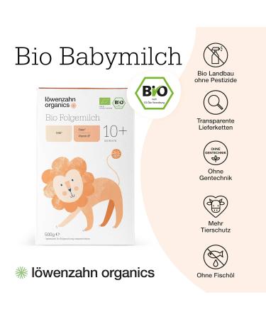 Dandelion Organics Bio Follow-Up Milk 10+ Months | Nutritional Baby Milk Powder for Healthy Development - Buy Online on SooperMarket.com