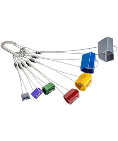 Black Diamond Wired Hexentric Nut Set #4 - 10 Multi-Color