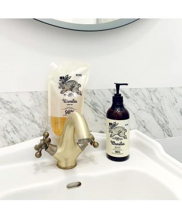 Wally Yope Vanilla and Cannella Hand Soap 500ml - Luxurious Natural Cleanser for Soft Skin | International Shipping - Buy Online on SooperMarket.com