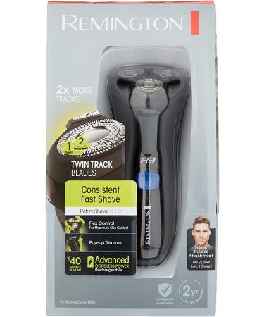 Remington PR1335B Men's Electric Razor with Precision Plus Heads and Stubble Attachment - Buy Online on SooperMarket.com