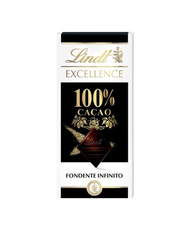 Lindt Excellence 100% Cacao 50g (pack of 5)