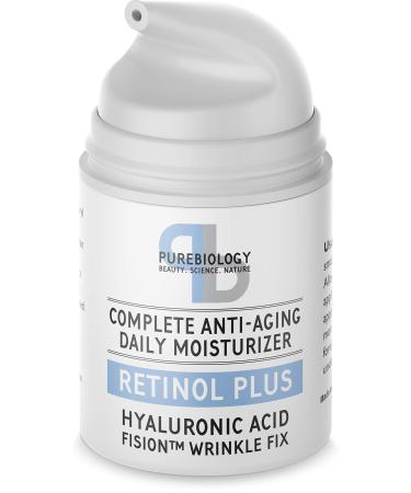 Retinol Cream for Face and Eye Care | Anti Aging Face Moisturizer for Women and Men with Hyaluronic Acid | Hydrating Eye Cream Face Cream and Wrinkle Cream for Dry Skin Care with Vitamins E and B5