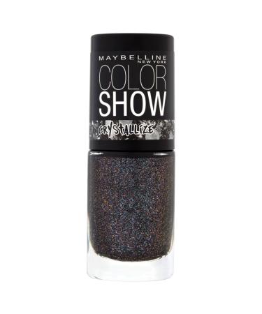 MAYBELLINE COLOR SHOW CRYSTALLIZE NEARLY BLACK 236 7ML Black