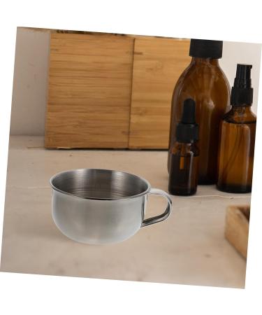 Magiclulu 7 DISCH Schrasiesifes - Long-lasting Stainless Steel Wet Shaving Bowl for Soap Bubbles - Buy Online on SooperMarket.com