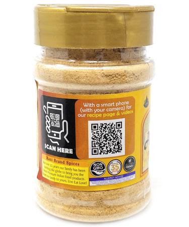 Rani Amchur Mango Ground Powder Spice 3oz (85g) PET Jar - 100% Natural, Indian Origin | Gluten Friendly, Vegan | NON-GMO - No Color, Salt or Fillers - Buy Online on SooperMarket.com