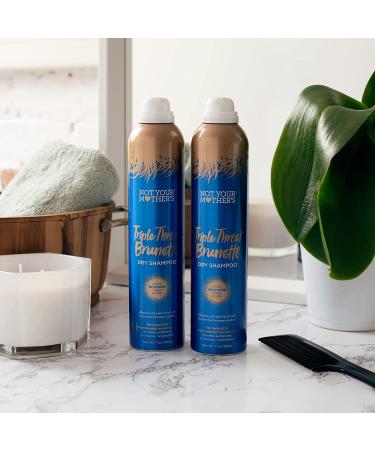 Not Your Mother's Brunette Dry Shampoo 2-Pack - Tinted Formula for Brunettes - Absorbs Oil, Extends Color - Buy Online on SooperMarket.com