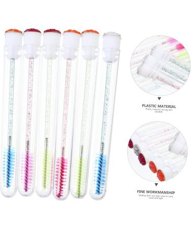 BELLIFFY 10pcs Mascara Wand Tube Lipgloss Bottle DIY Mascara Tube Brush Plastic - Buy Online on SooperMarket.com