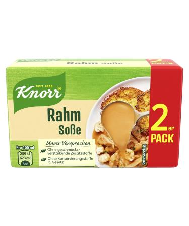 Buy Knorr Cream Sauce 18x68g Delicious Light Brown Sauce Without Flavor Enhancers for International Shipping - Buy Online on SooperMarket.com