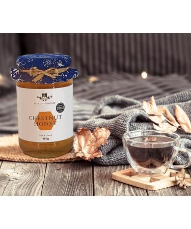 Raw Chestnut Honey 500g - Pure & Natural Honey - Award Winner - Buy Online on SooperMarket.com