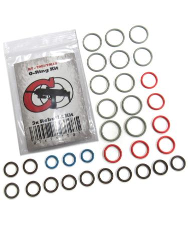 Captain O-Ring BT TM7 / TM15 - Color Coded 3X Oring Rebuild Kit
