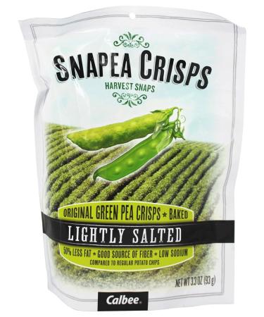 Harvest Snaps - Snapea Crisps Harvest Snaps Lightly Salted - 3.3 oz (pack of 3)