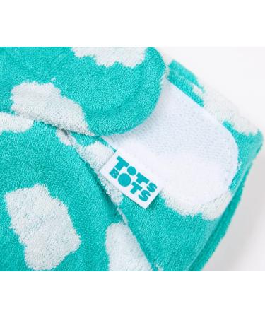 TotsBots Bamboozle Reusable Nappy - Eco-Friendly Bamboo Nappy for Babies & Toddlers | Fluffy Clouds Size 2 (9-35lbs) - Buy Online on SooperMarket.com