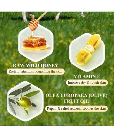 Tallow Balm Moisturiser Tallow Honey Balm for Face Deeply Nourishing Long-Lasting Moisturising Improve Dry Rough Skin Total Body Care Moisturiser 60g - Buy Online on SooperMarket.com
