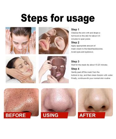 Pro-Herbal Refining Peel-Off Facial Mask Set - Blackhead Remover & Pore Cleansing Skincare - Buy Online on SooperMarket.com