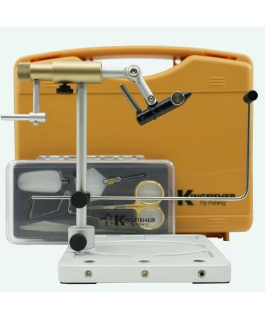 Kingfisher Fly Fishing Clarkfork Fly Tying Vise Kit - Complete Tool Set for Precision Tying | International Shipping Available - Buy Online on SooperMarket.com
