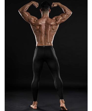 DRSKIN Men's Compression Pants Sports Tights Leggings - Black, Small - Buy Online on SooperMarket.com