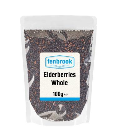 Elderberries Whole 100g by Fenbrook