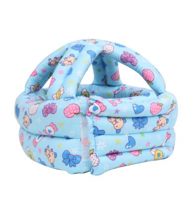 FLYPARTY Baby Toddler Adjustable Safety Helmet Cap - Blue Sweets - Buy Online on SooperMarket.com