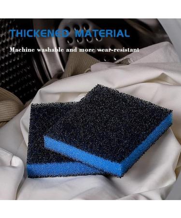 Washing Machine Clothing Hair Removal Reusable Collector Cleaning Tools Pet Remover For Laundry Suitable Sponge Hair Cleaning filter fluff tub washing and catch Machine clothes reusable Net Fo Blue 12PCS - Buy Online on SooperMarket.com