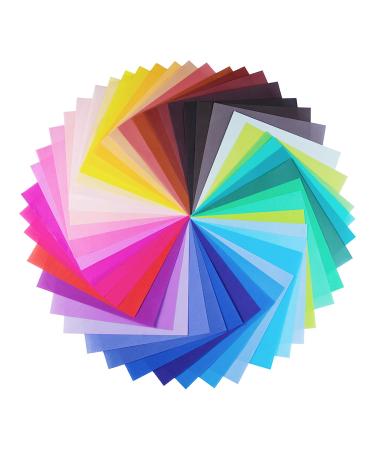 Origami Paper Large, Opret 100 Sheets 20x20cm / 8 inch Large Origami Paper 50 Vivid Colors Single Sided for Arts and Crafts Projects 8x8 in