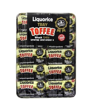 Walkers Nonsuch Liquorice Toffee Slabs (Tray of 10)