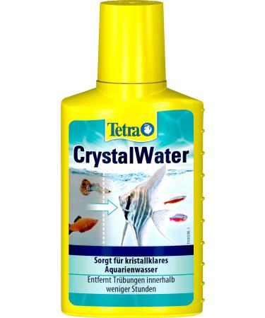 Tetra CrystalWater - water clarifier against turbidity for crystal clear water in the aquarium binds suspended particles 100 ml bottle