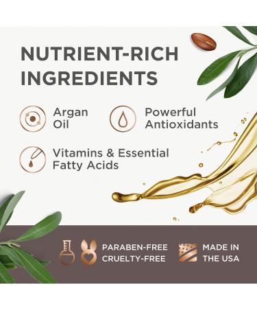 Argan Magic Medium Hold Pomade | Argan Oil Hair Styling Texture & Definition | Paraben Free Cruelty Free Made in USA (8 Oz - Buy Online on SooperMarket.com