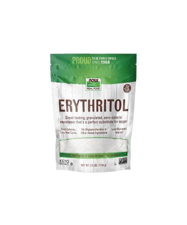Now Foods Real Food Erythritol Natural Sweetener 2.5 lbs (1134 g)
