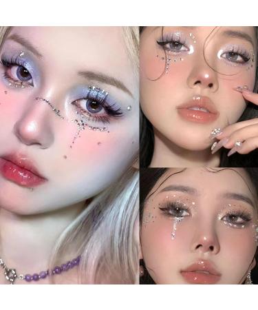 QWALIT Stick-on Face & Hair Gems | Reusable Rhinestones & Pearls for Body Decoration & Fake Nose Studs - International Shipping - Buy Online on SooperMarket.com