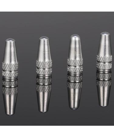Sospiro 4-Piece Bicycle Presta Valve Caps | Aluminum Dust Protection Caps for Bike Tires | Durable Air Valve Cap Set - Buy Online on SooperMarket.com