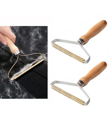 2 pieces of lint lint remover for carpet portable lint razor hair remover animal hair lint roll lint Remover for clothes fabrics sofa dog hair and cat hair fuzz Shaver 2PCs
