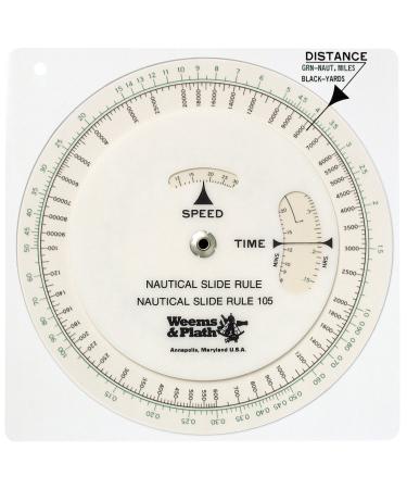Weems & Plath Marine Navigation Nautical Slide Rule