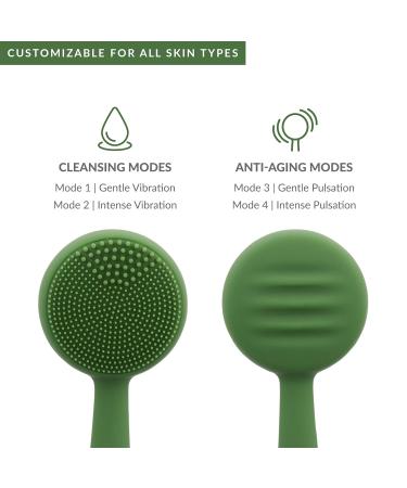 Shop PMD Personal Microderm Clean Smart Facial Cleansing Device - Olive | International Shipping Available - Buy Online on SooperMarket.com