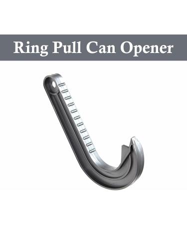 SUL Ring Pull Can Opener Designed for Weak Hands Weak Grip or Limited Dexterity Arthritis Elderly Children and Anyone with Low Strength Makes Easy Work of Opening Cans jar (Silver) - Buy Online on SooperMarket.com