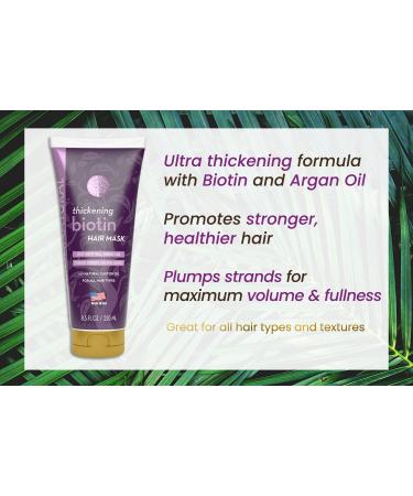 Arganatural Thickening Biotin Hair Mask 8.5 fl oz - 250ml Tube - Buy Online on SooperMarket.com