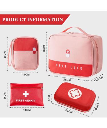 Yutuy 4-Pack Waterproof Medication Bag - Large Capacity First Aid Travel Pharmacy Pouch - Buy Online on SooperMarket.com