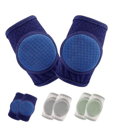 Baby Knee Pads for Crawling Crawling Knee Pads Adjustable Protector Knee Pads for Toddler 3 Pairs
