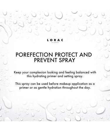 LORAC POREfection Protect and Prevent Spray | Best Primer & Setting Spray | Moisturizing Formula for Flawless Skin - Shop Internationally - Buy Online on SooperMarket.com